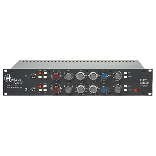 HERITAGE AUDIO HA73EQX2 Elite ´73 Dual Mikrofon Preamfisi / DI / EQ